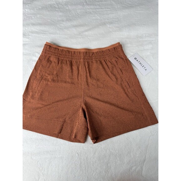 Athleta Pants - Athleta Wide  Pull-On Short Pant Zipped Pocket Travel Beach Women’s Sz 8
